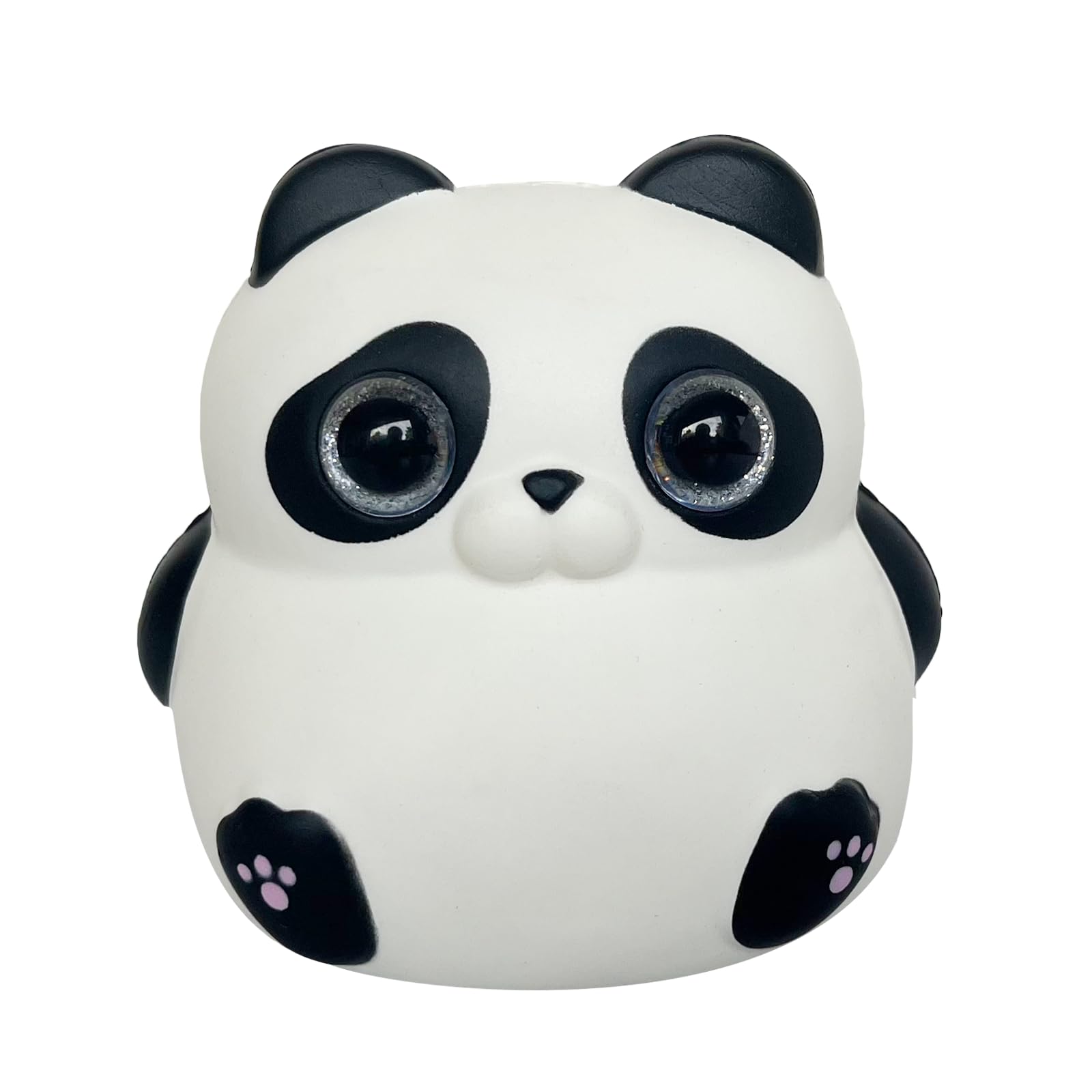 Funnysquee Cute Fat Panda Squishies Big Eyes Animal Toy Birthday Gift For Kids,Kawaii Stress Relief Squishie Toy