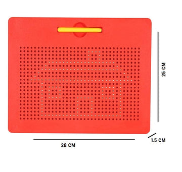 Funblast Magnetic Drawing Board Educational Toy - Sketch Pad For Kids, Draw Freely On The Doodle Pad With Magnetic Balls For 3+
