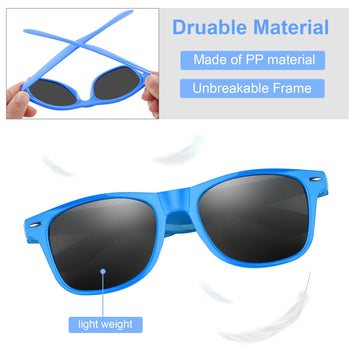 Fepito 30 Pieces Bulk Party Sunglasses For Birthday Party Supplies Treat Bag Fillers For Beach Pool Party Toys, Blue