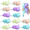 Meooeck 12 Pcs Axolotl Stress Relief Toys Stress Balls for mature-themed Mini Axolotl Squeeze Fun Fidget Toys Animal Balls Cute for Birthday Party Office Christmas Stocking Stuffer Gift ADHD Autism Anxiety