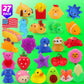Vnamo Squishy Toys, 27-Pack Squishies Party Favors For Boys Girls Kids, Mochi Mini Kawaii Squishy Fidget Stress Reliever Anxiety