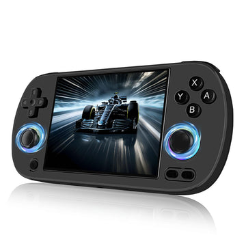 FINGEREVO RG40XXH Handheld Game Console 4.0-in 640 * 480 IPS Screen 3200mAh 64Bit System Black