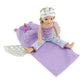 Emily Rose 14-Inch Doll Clothes 2 Pc Lovely Tank Pj Pajamas Set Bundled With Our Unicorn 14'' Doll Sleeping Bag Set With Matchin
