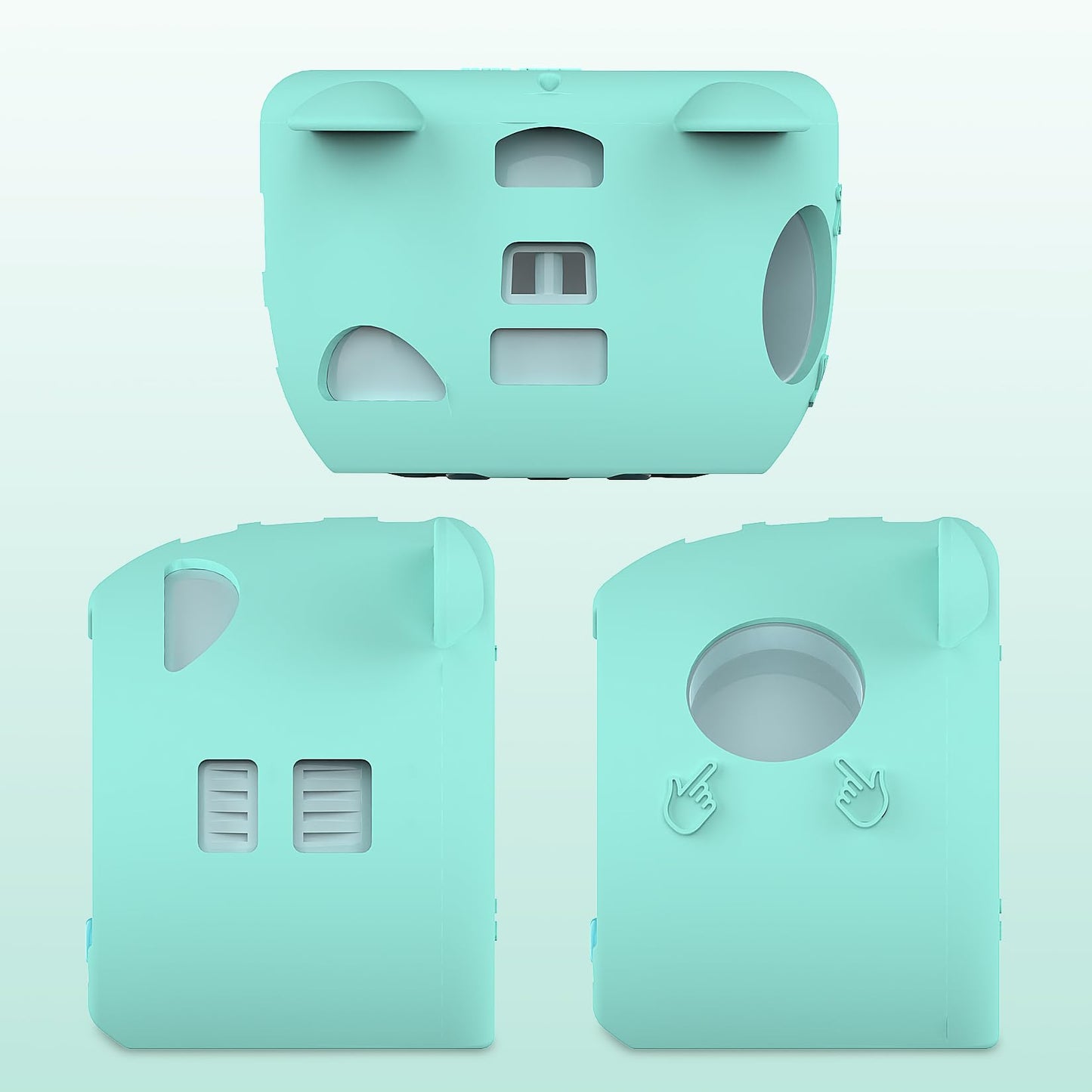 Silicone Cover Case for Punirunes Interactive Digital Toy, Protective Skin Sleeve for Punirunes Digital Pet Toys Squishy Charact