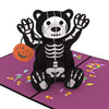 Lovepop Halloween Bear Pop Up Card - 3D Card, Halloween Cards, Pop Up Halloween Card, Bear Greeting Card, Halloween Card for Kid