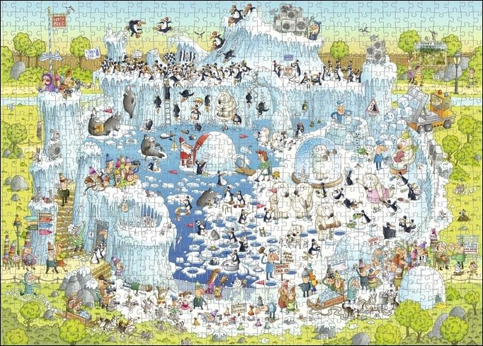 Heye Polar Habitat Degano Puzzles (1000-Piece)