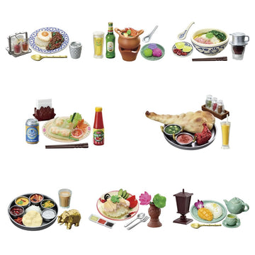 Re-ment-Petit Sample-Asian Dining-Trading Figure- 1 of 8 Blind Box