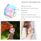 Hdcrystalgifts Mini K9 Crystal Glass Prism Cube,Optical Glass Rgb Dispersion Prism X-Cube For Physics Teaching Art Decor Photography Props,15 * 15 * 15Mm