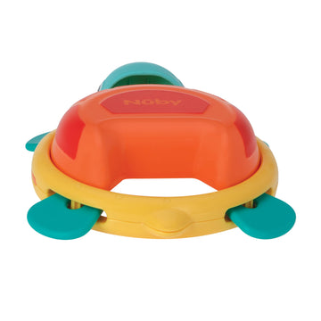Nuby Turtle Tambourine Bath Toy And Musical Instrument - Baby Bath Toy - 12+ Months