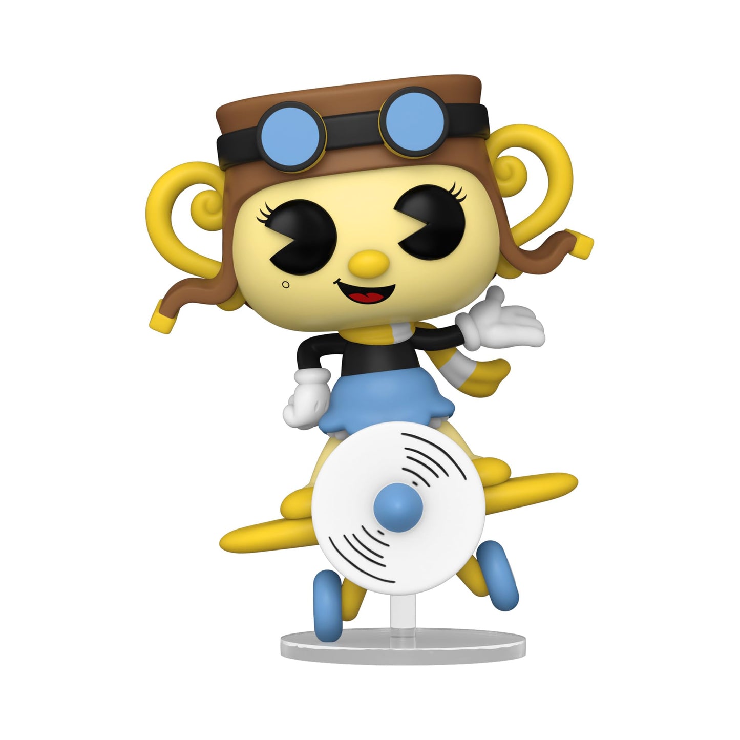 Funko Pop! Games Cuphead Aeroplane Ms. Chalice Vinyl Figure - Multicolor, Standard Size, Model 61417