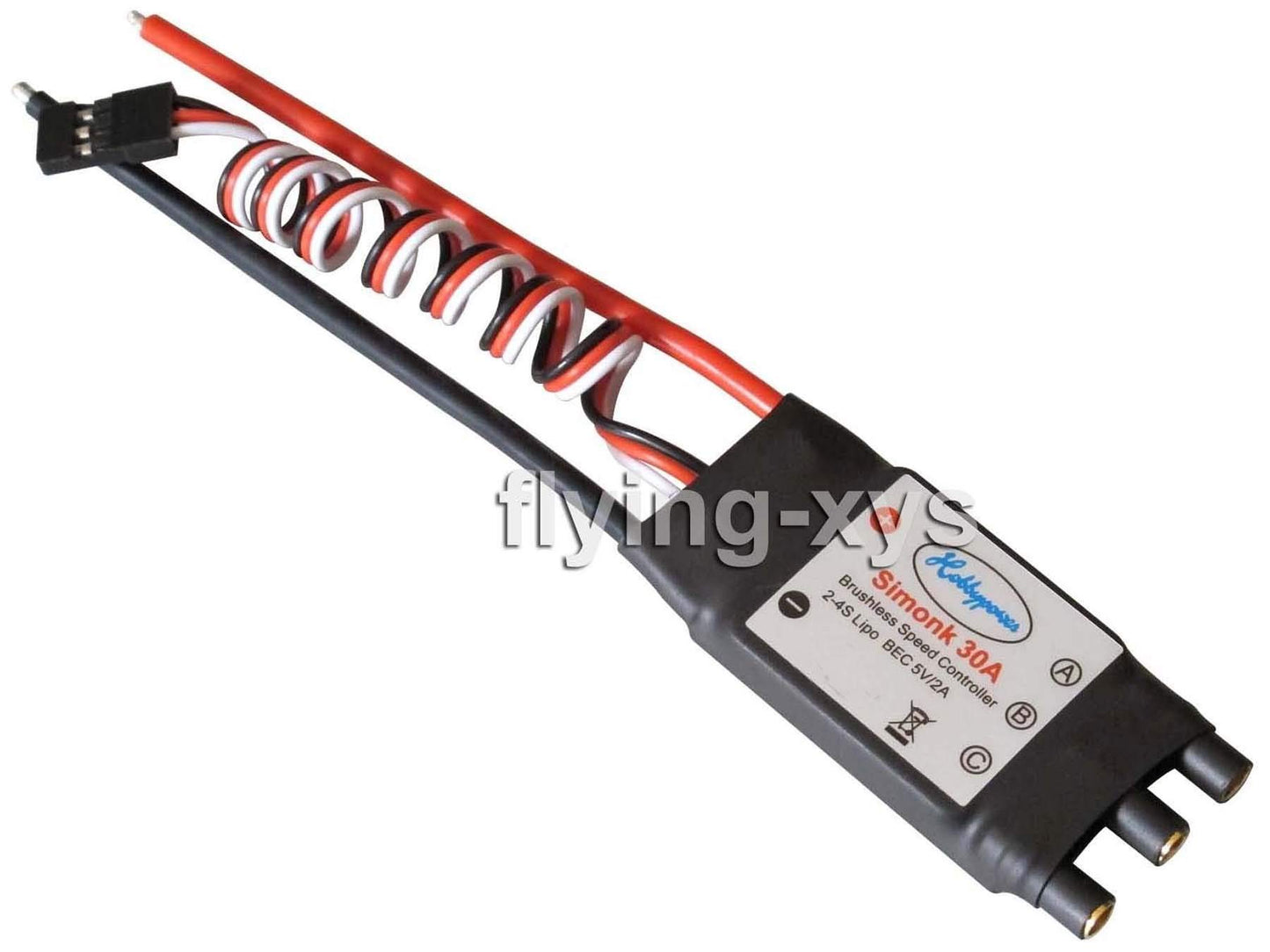 Hobbypower SimonK 30A ESC Brushless Speed Controller BEC 2A for Multirotor Quadcopter(4 Pack)