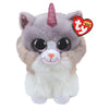 Ty 2005088 Asher Cat W/Horn - Boo Med Plush Animal, Multicolor, 24Cm