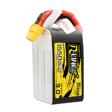 Tattu R-Line Version 3.0 6S Lipo Battery 1550Mah 22.2V 120C Lipo Battery With Xt60 Plug Forfpv Drone Helicopter Rc Racing Quadco