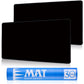 Biouai Mtg Playmat For Tcg Card Playing Game - 2Pcs Black Stitched Play Mat With Tube For Cards Gameplay, Mtg, Yugioh, Magic The