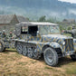 Italeri 6595 SD.Kfz. 10 DEMAG D7 with 7.5 cm Le. IG 18 and Crew, Scale 1:35, Model Kit, Plastic Model to Assemble, Modeling, IT6