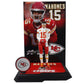 Mcfarlane Patrick Mahomes (Kansas City Chiefs) Nfl 7'' Posed Figure Sportspicks