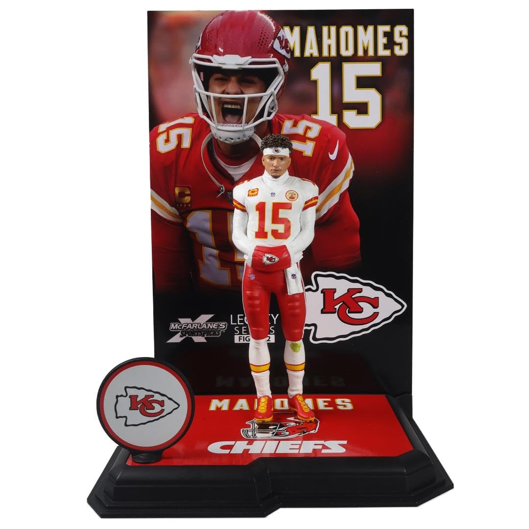 Mcfarlane Patrick Mahomes (Kansas City Chiefs) Nfl 7'' Posed Figure Sportspicks