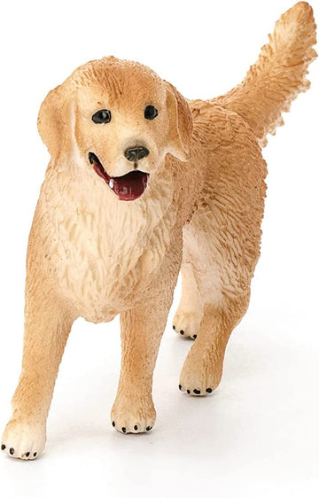 Schleich 16395 Female Golden Retriever Figurine  Brown