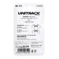 Kato USA Model Train Products Unitrack, 216mm (8 9/16'') Radius 15-Degree Curve Track (4-Piece)