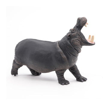 Papo Hippopotamus Toy Figure - Multicolor Plastic Model 50051
