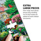 Masterpieces - 300 Piece Jigsaw Puzzle, Large Ez Grip Shapes, Cabin Crossing, Fun For Adults, Seniors, Family, Kids, Non-Glare F