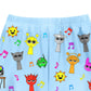 Ajajvoe Sprunki Shirt Pant Set Kids Clothes For Sprunki Tshirt Pants Kids Sprunki Birthday Outfits Sprunki Pants Sky Blue