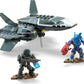 Mega Halo Odst Wombat Overwatch Vehicle Building Toy With 2 Micro Action Figures (129 Pcs) (Hmv51)