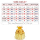 Axaxa Belle Princess Dresses For Girls Belle Costume For Girls Dress Up Clothes For Little Girls Cosplay Halloween Gown Party