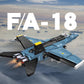 Apostrophe Games F/A-18 Hornet Building Block Set - 772 Pcs - Large Blue Air Force Jet Toy for Ages 10+ - Compatible with All Bricks