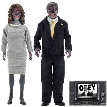 Neca They Live: Aliens 8 Inch Retro Action Figure 2 Pack