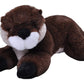 Wild Republic EcoKins Mini River Otter Stuffed Animal 8 inch, Eco Friendly Gifts for Kids, Plush Toy, Handcrafted Using 7 Recycl