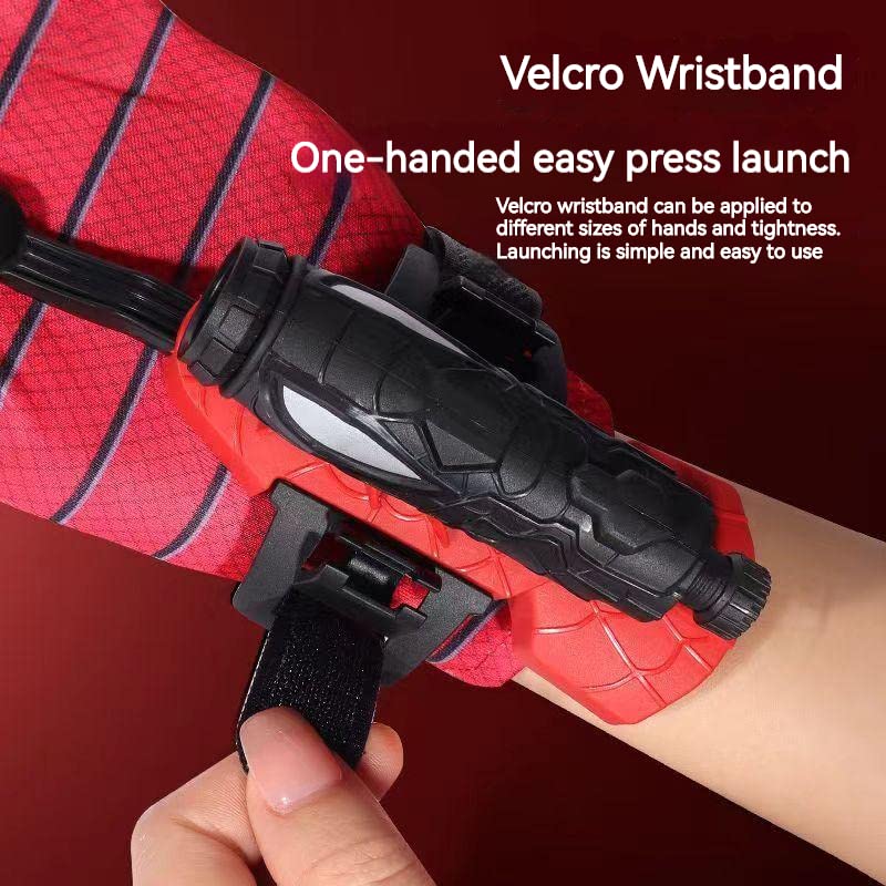 LINMANSHUO Set of 1 Kids Spider Web Shooterm  Spiderman Toy Fun Decoration Kids Educational Toy Wrist Launcher  Spider Hero Cosplay Costume Prop Launcher Wrist Toy Gift