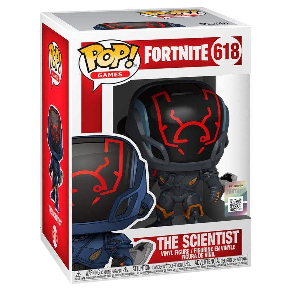 Funko Pop! Fortnite The Scientist Vinyl Figure 3.75 inches Multicolor Model 48465