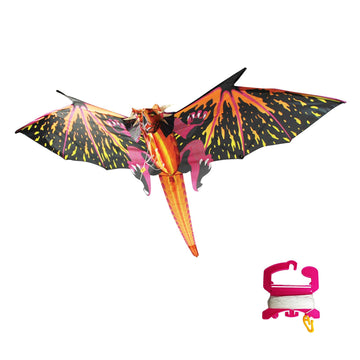 Windnsun Fantasy Fliers Nylon Kite, Dragon, 64 Inches Wide