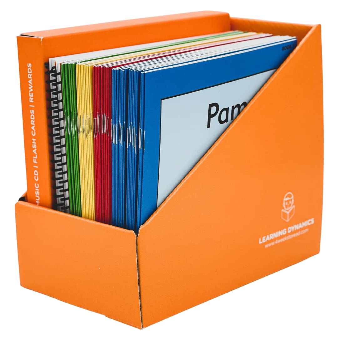 Learning Dynamics 4 Weeks To Read Plus Extra Workbook | Reading System For 4 To 7 Years Old Kindergartners | Build Confidence Wi