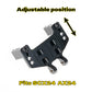 Rampcrab Servo Mount Bracket For Scx24 Ax24, Adjustable Mount For 1/24 Rc Car Steering Servo, Upgrade Parts For Axial Ax24 Scx24