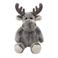 Mon Ami Marley The Moose Stuffed Animal – 12”, Cuddly & Soft Wild Moose Plush Toy For Kids, Realistic Stuffed Animal Gifts For Kids