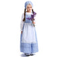 Pioneer Girl Costume Colonial Outfits Colonial Costume Girls Pioneer Dresses For Girls Colonial Prairie Blue Dress Long Sleeve C