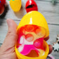 30 Packs Kids Christmas Party Favors And Classroom Students Gifts, Push Fidget Bubble Fidget Sensory Bulk Mini Pop Keychain,Boys