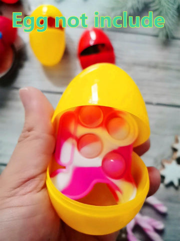 30 Packs Kids Christmas Party Favors And Classroom Students Gifts, Push Fidget Bubble Fidget Sensory Bulk Mini Pop Keychain,Boys