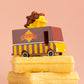 Candylab Toys CANDYCAR Wooden Food Truck Collection - Waffle Van  enhanced Handcrafted Beech Wood Toy Car