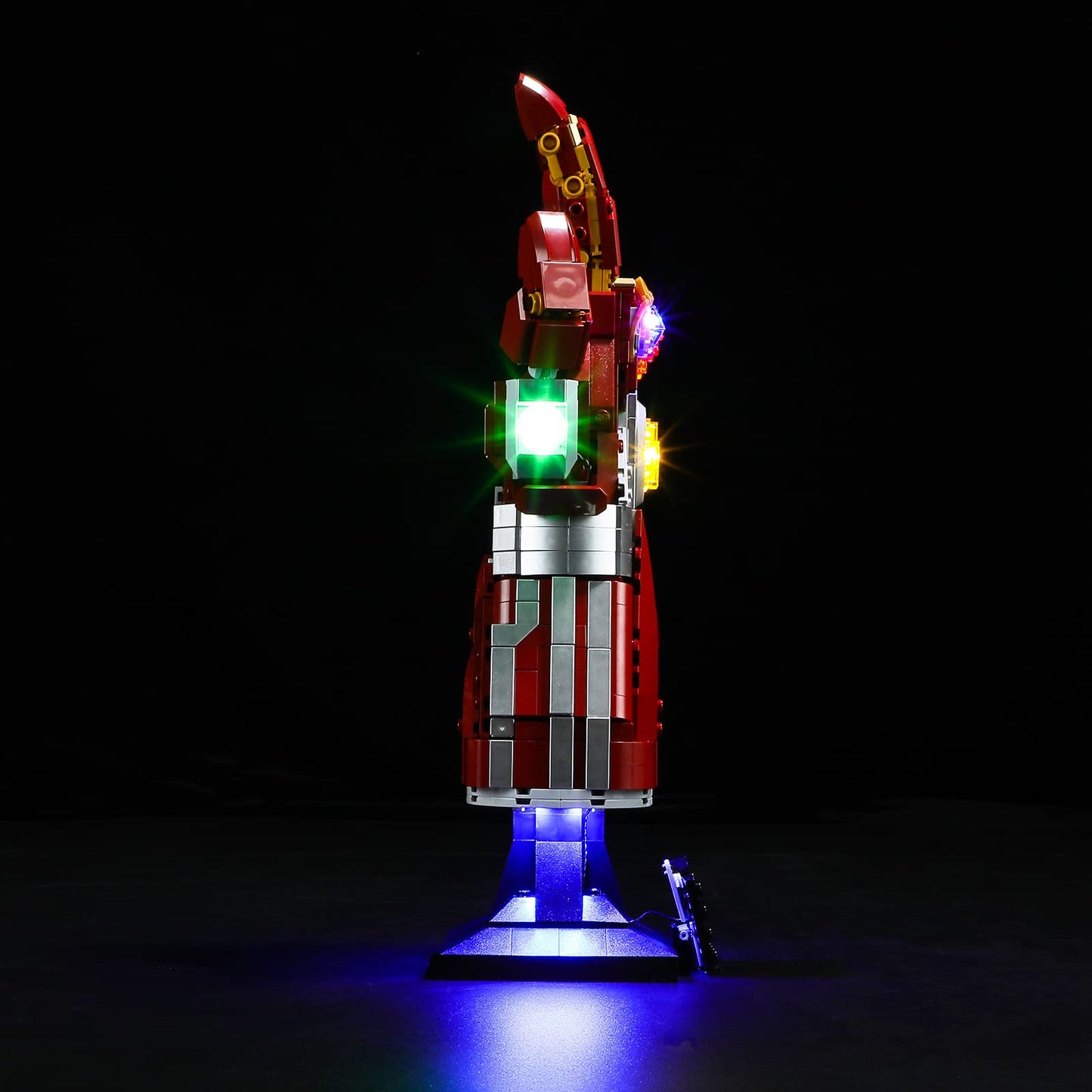 Briksmax Led Lighting Kit For Lego-76223 Nano Gauntlet(Hand Sweep Sensor Switch Version) - Compatible With Lego Marvel Building Blocks Model- Not Include The Lego Set