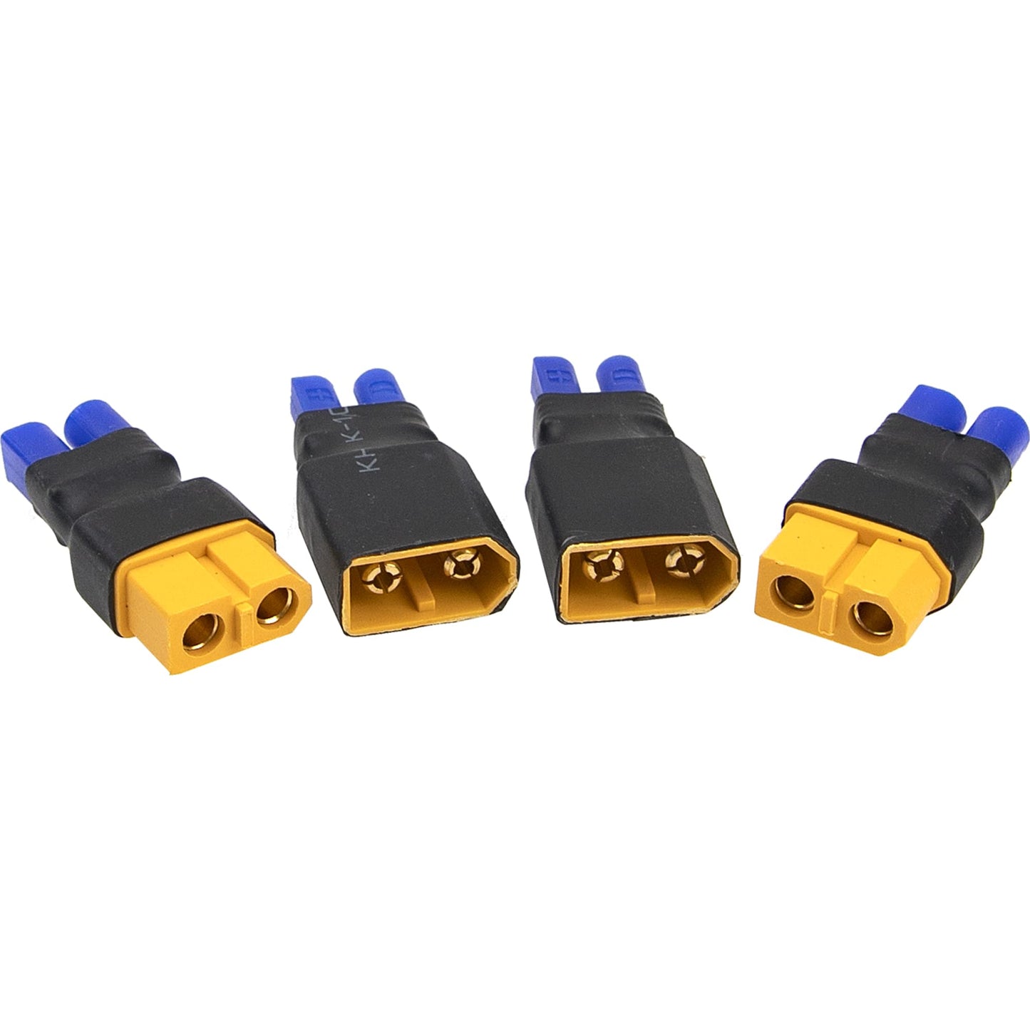 2Pairs Sharegoo Rc Ec2 To Xt60 Plug Male Female Adapter Connector For Rc Fpv Drone Car Lipo Nimh Battery Charger Esc
