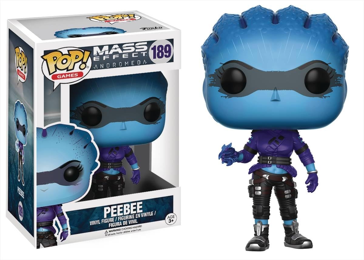 Funko Pop Games: Mass Effect Andromeda Peebee Toy Figure
