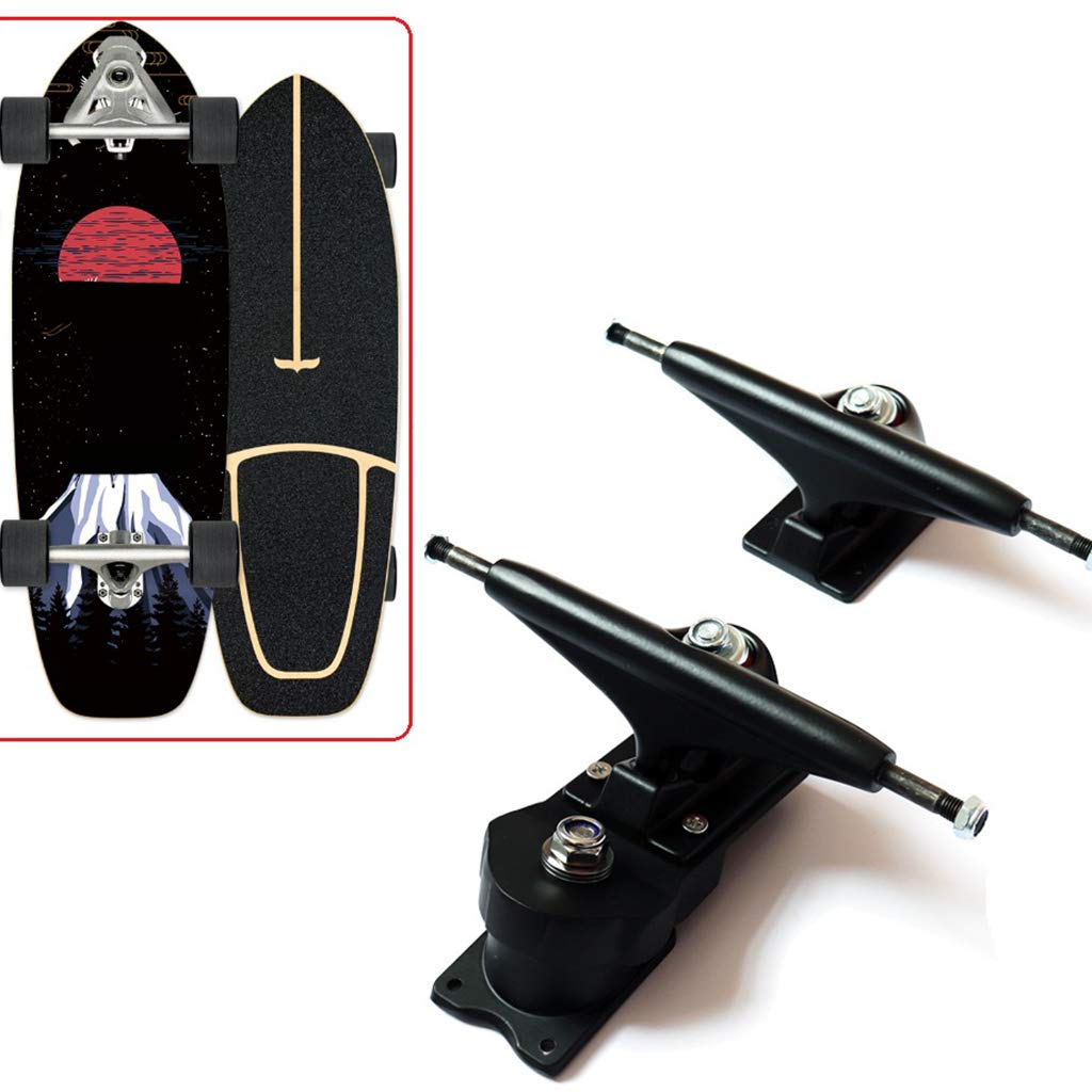 Anbau Skateboard Trucks  6.25INCH Skate Skateboard Trucks for Longboard Black