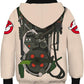 Toddler Kids Halloween Hoodie Cosplay Costume Ghoul Hunter Printed Sweatshirt Jacket,Hood,Small