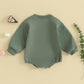Fybitbo My First Christmas Baby Girl Boy Outfit Sweatshirt Romper Sweater Onesie Long Sleeve Bodysuit Fall Clothes (6-12 Months,Little Cheese Head)