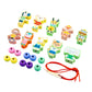 JAZZY PEARLS Wooden Threading Toys Preschool Lacing Beads Set for Educational Gifts Set E|Toys & Hobbies | Educational|1 Set Woo