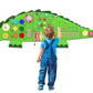 Activity Wall Panels Toys For Toddlers: Sensory Wall Toys Dinosaur Busy Board - Montessori Learning Activity Center Children'S D