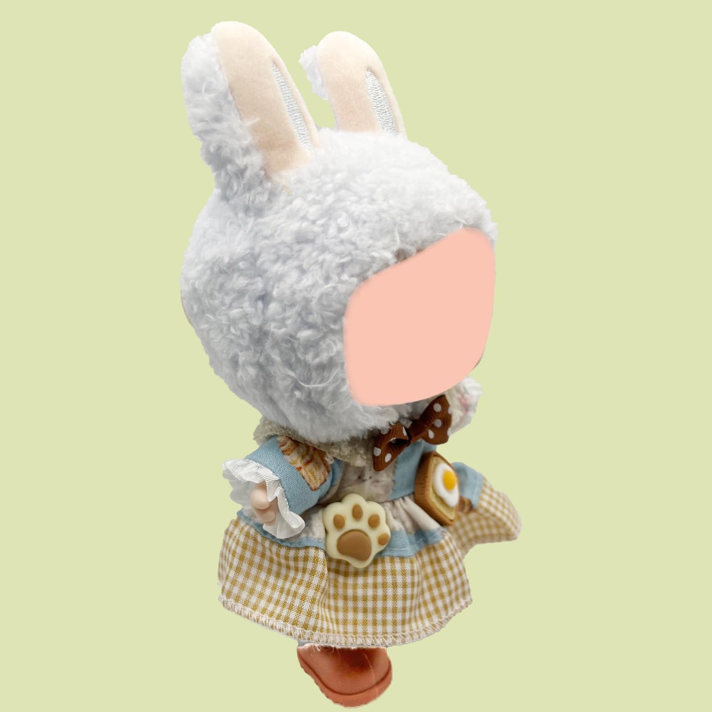 Doll Clothes Set and Accessories   2025 Stylish Exquisite Adorable Clothes Outfit for 15cm/17cm Doll with Princess Dress& Girl's Hat & Brown Shoes